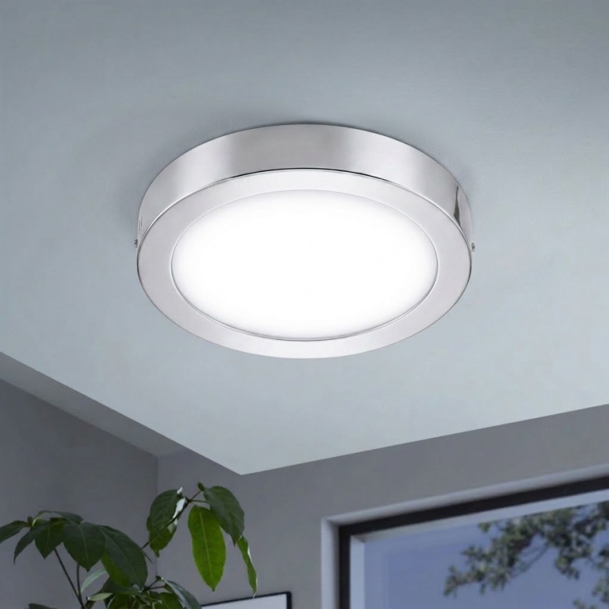 Eglo 33667 - LED RGBW Regulējams vannas istabas griestu gaismeklis FUEVA-C LED21W/230V diam. 30 cm IP44