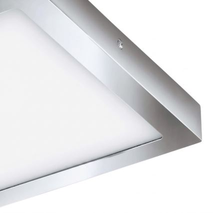 Eglo 33668-LED RGBW Vannas istabas gaismeklis ar regulējamu spilgtumu FUEVA-C 21W/230V 2700-6500K 30x30cm IP44