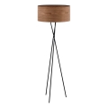 Eglo 33705 - Grīdas lampa CANNAFESCA 1xE27/60W/230V brūna/melna