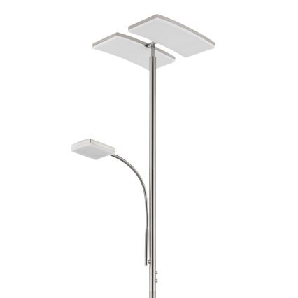 Eglo 33819 - LED Aptumšojama skārienvadāma grīdas stāvlampa SOLANO LED/30W/230V + LED/4W