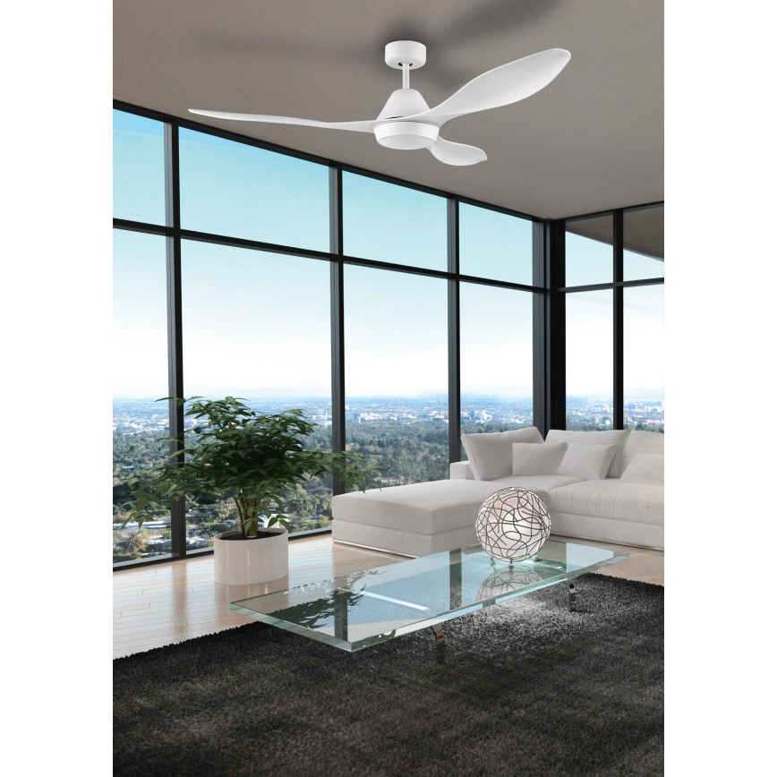 Eglo - LED Griestu ventilators LED/18W/230V + Tālvadības pults
