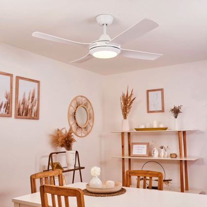 Eglo - LED Griestu ventilators LED/20W/230V