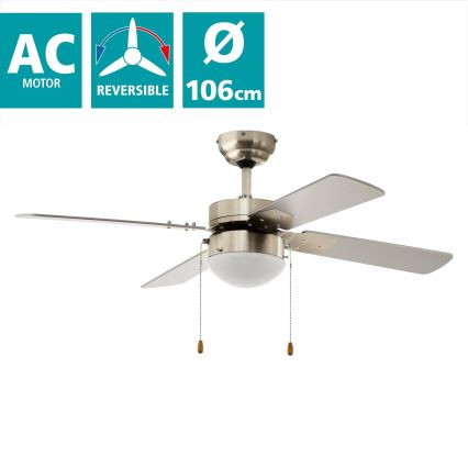 Eglo - Griestu ventilators 1xE14/60W/230V