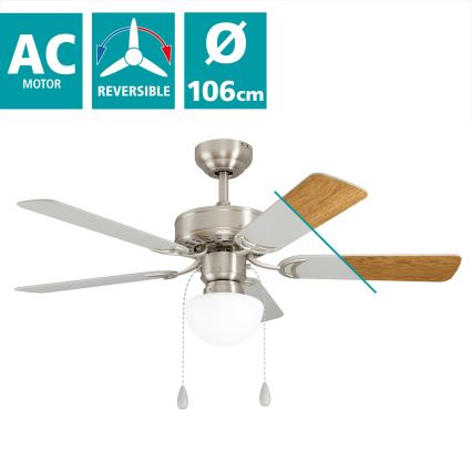 Eglo - Griestu ventilators 1xE27/40W/230V