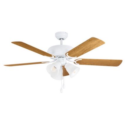 Eglo 35076 - Griestu ventilators LAS PALMAS 3xE27/40W/230V brūns