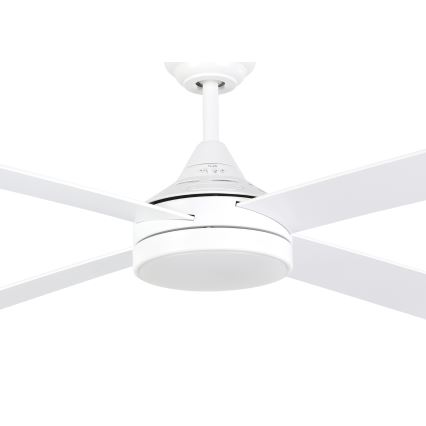 Eglo - LED Griestu ventilators LED/20W/230V 3000/4000/5000K + tālvadības pults balta