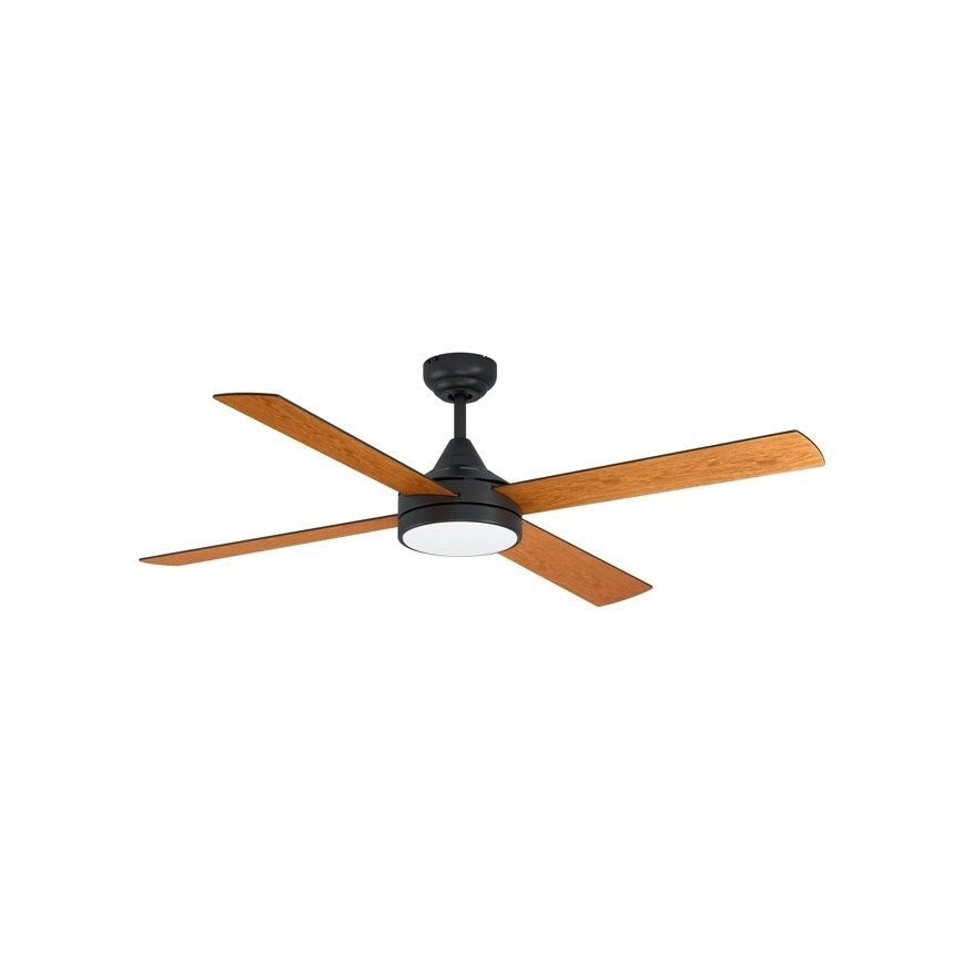 Eglo - LED Aptumšojams griestu ventilators LED/20W/230V + TP melns