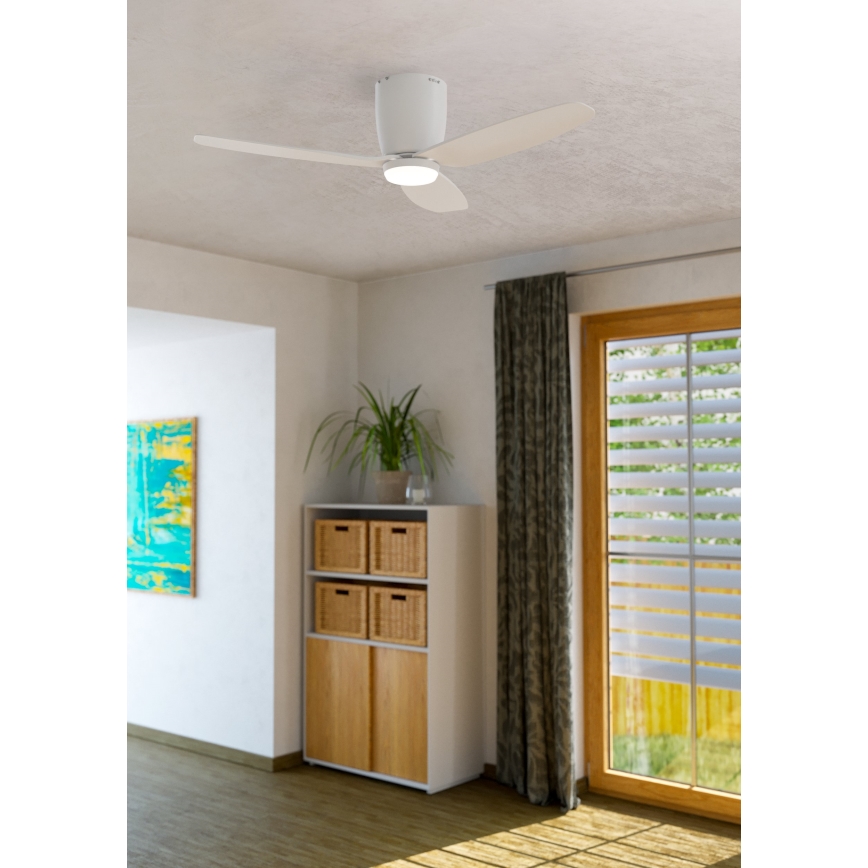 Eglo  - LED Griestu ventilators LED/15W/230V + TP