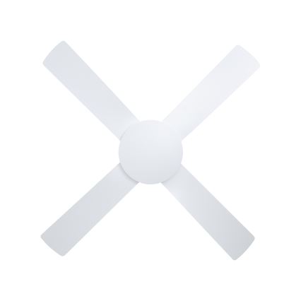 Eglo - Griestu ventilators 52W/230V + tālvadības pults, balts