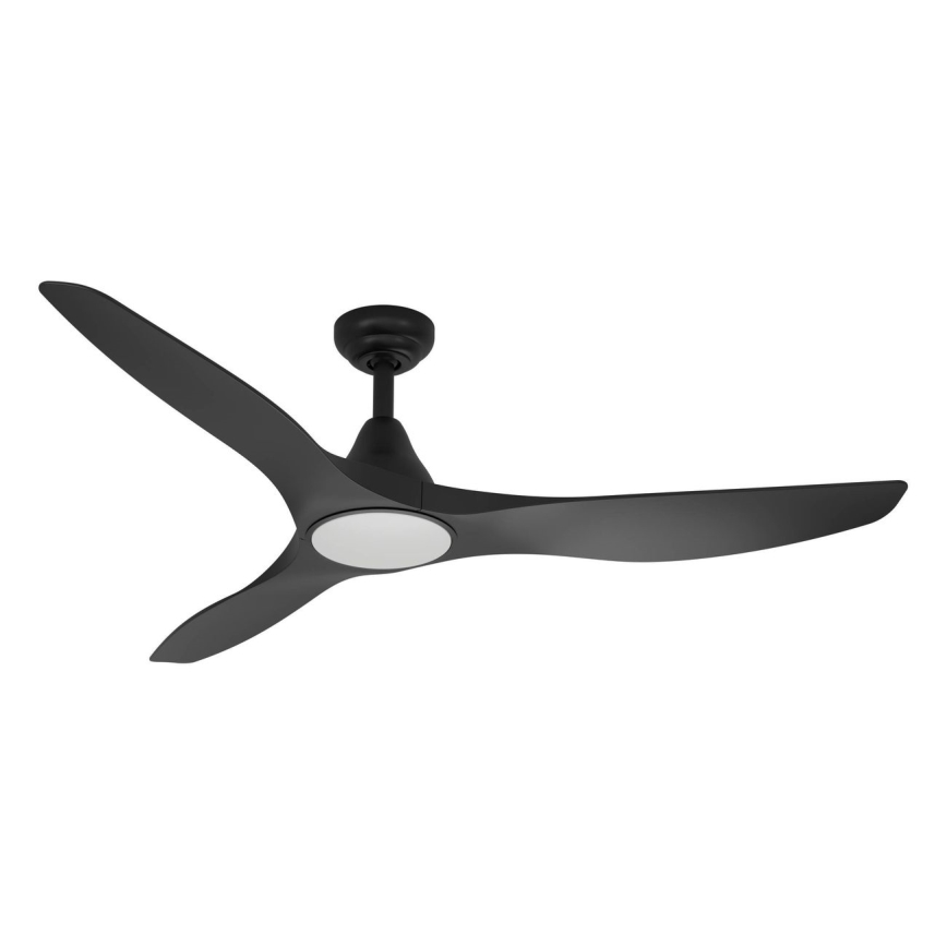 Eglo - LED griestu ventilators LED/20W/230V 3000/4000/5000K Ø 132 cm melns + tālvadība
