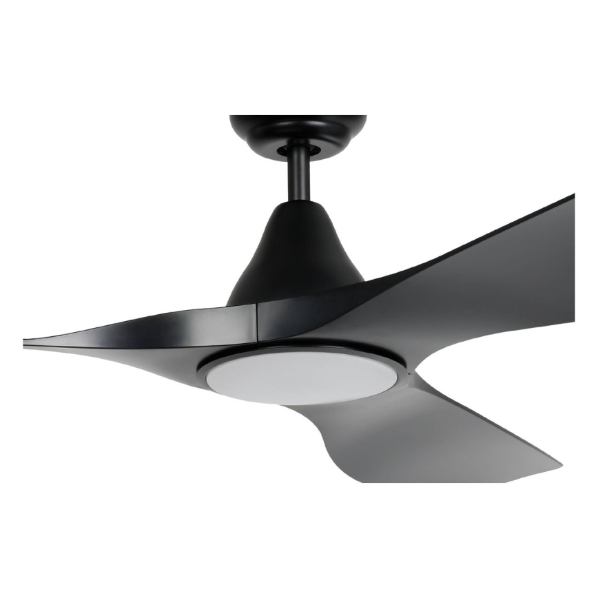Eglo - LED griestu ventilators LED/20W/230V 3000/4000/5000K Ø 132 cm melns + tālvadība