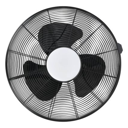 Eglo - LED griestu ventilators LED/15W/230V 3000/4000/5000K diam. 53 cm melns + tālvadības pults