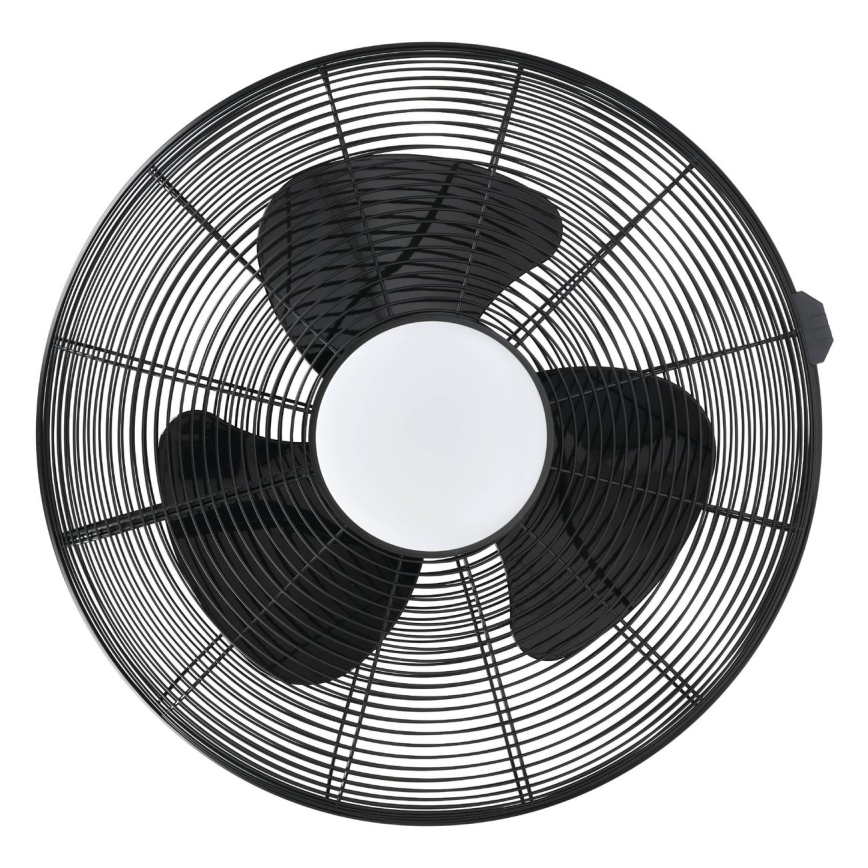 Eglo - LED griestu ventilators LED/15W/230V 3000/4000/5000K diam. 53 cm melns + tālvadības pults