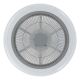 Eglo - LED Aptumšojams griestu ventilators LED/25,5W/230V pelēka + tālvadības pults