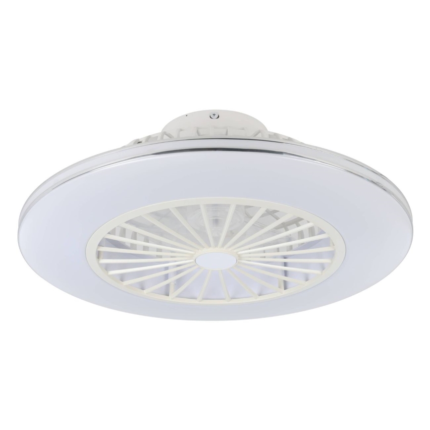 Eglo - LED griestu ventilators ar regulējamu spilgtumu 3xLED/12,6W/230V 2700-6500K Ø55 cm balts + ar tālvadības pulti