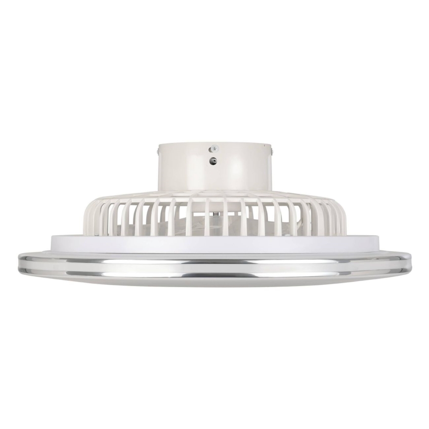 Eglo - LED griestu ventilators ar regulējamu spilgtumu 3xLED/12,6W/230V 2700-6500K Ø55 cm balts + ar tālvadības pulti