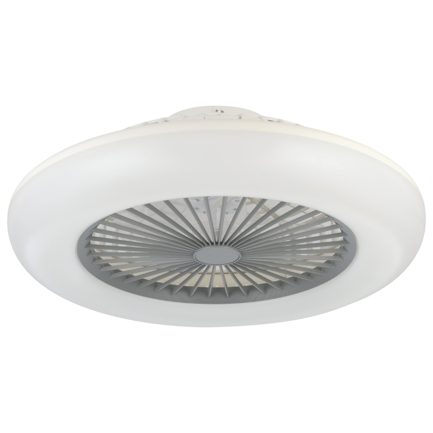 Eglo - LED aptumšojams griestu ventilators 3xLED/12,6W/230V 2700-6500K Ø 55 cm pelēks + tālvadības pults