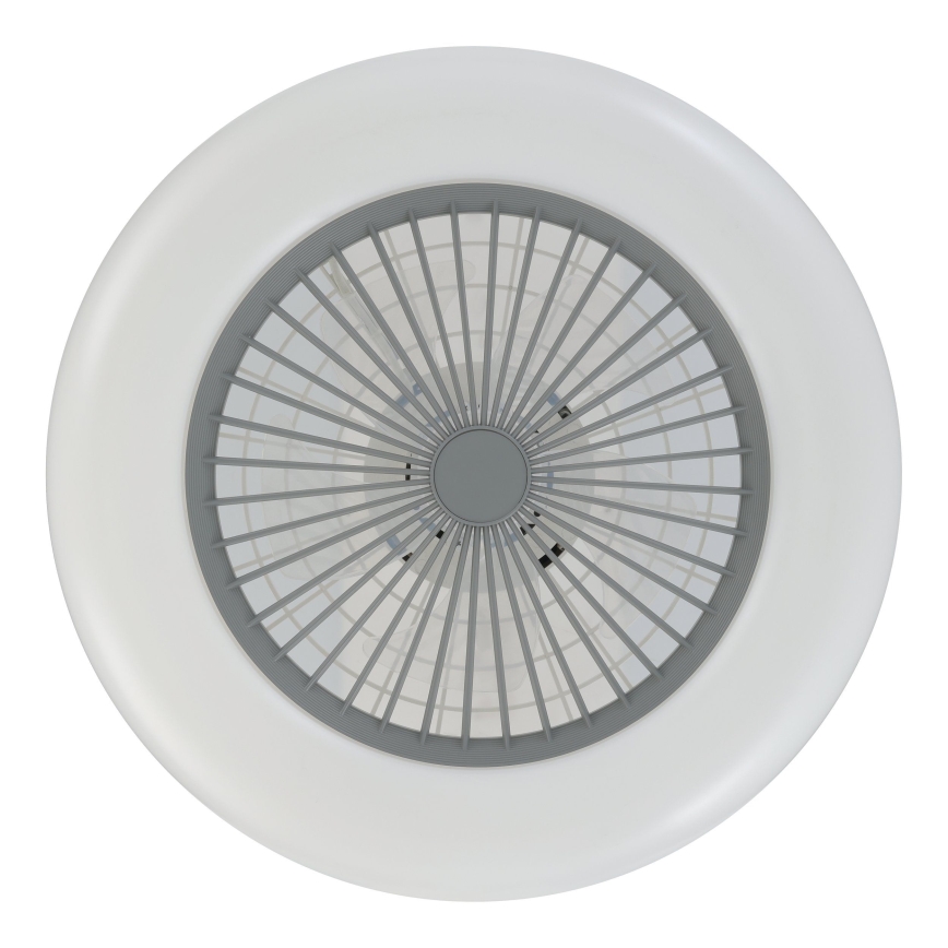 Eglo - LED aptumšojams griestu ventilators 3xLED/12,6W/230V 2700-6500K Ø 55 cm pelēks + tālvadības pults