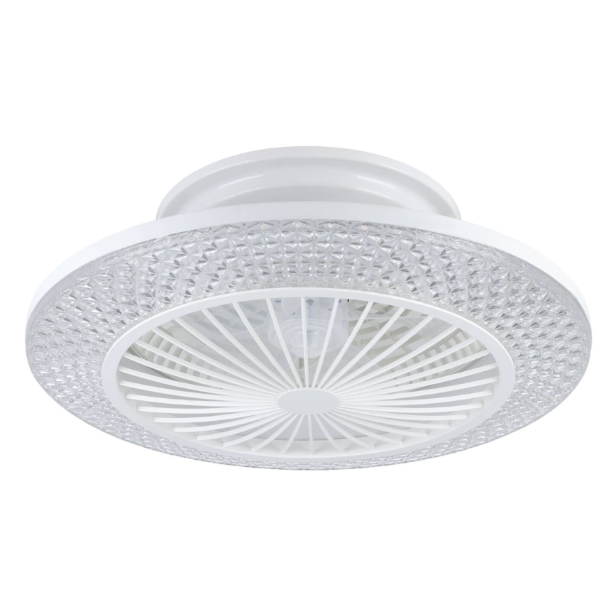 Eglo - LED dimmējamais griestu ventilators 3xLED/12,6W/230V 2700-6500K Ø 55 cm balts + ar tālvadības pulti
