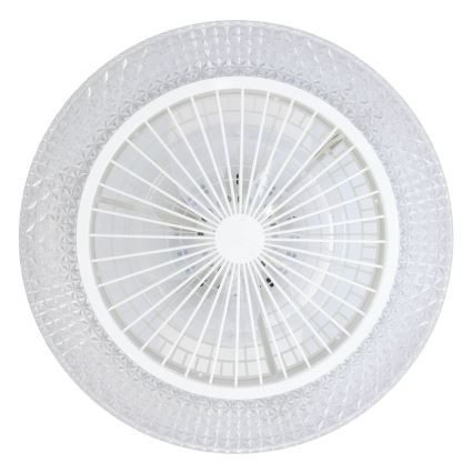 Eglo - LED dimmējamais griestu ventilators 3xLED/12,6W/230V 2700-6500K Ø 55 cm balts + ar tālvadības pulti