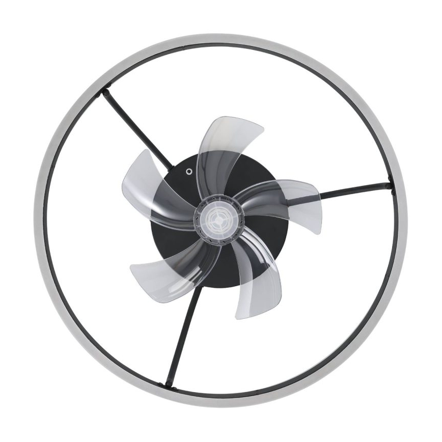 Eglo - LED RGBW regulējams griestu ventilators LED/36W/230V 3000-6500K melns + tālvadība