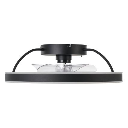 Eglo - LED RGBW regulējams griestu ventilators LED/36W/230V 3000-6500K melns + tālvadība