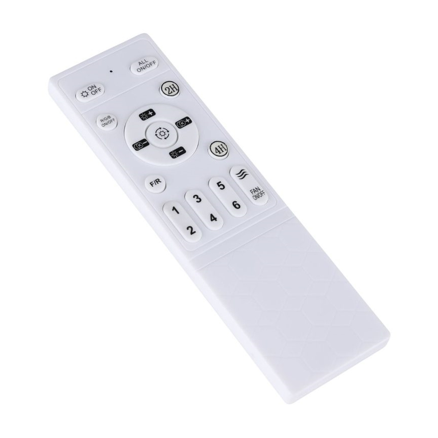 Eglo - LED RGBW regulējams griestu ventilators 3xLED/8,5W/230V+LED/6W 2700-6500K Ø 48 cm melns + tālvadības pults