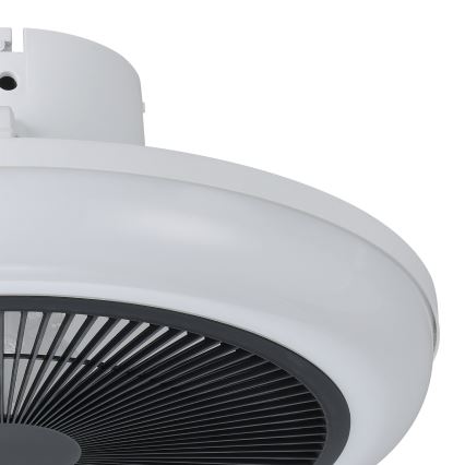 Eglo - LED dimējams griestu ventilators 3xLED/8,5W/230V 2700-6500K pr. 45,5 cm melns + tālvadība