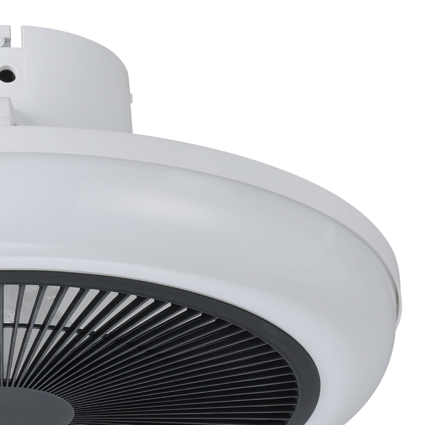 Eglo - LED dimējams griestu ventilators 3xLED/8,5W/230V 2700-6500K pr. 45,5 cm melns + tālvadība