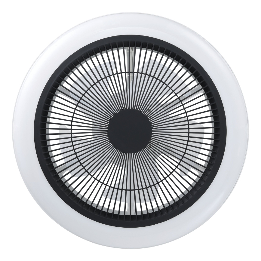 Eglo - LED dimējams griestu ventilators 3xLED/8,5W/230V 2700-6500K pr. 45,5 cm melns + tālvadība