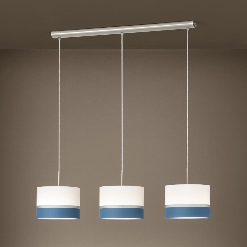 Eglo 38555 - Lustra ar auklu SPALTINI 3xE27/60W/230V