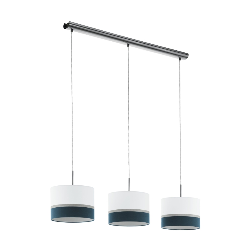 Eglo 38555 - Lustra ar auklu SPALTINI 3xE27/60W/230V