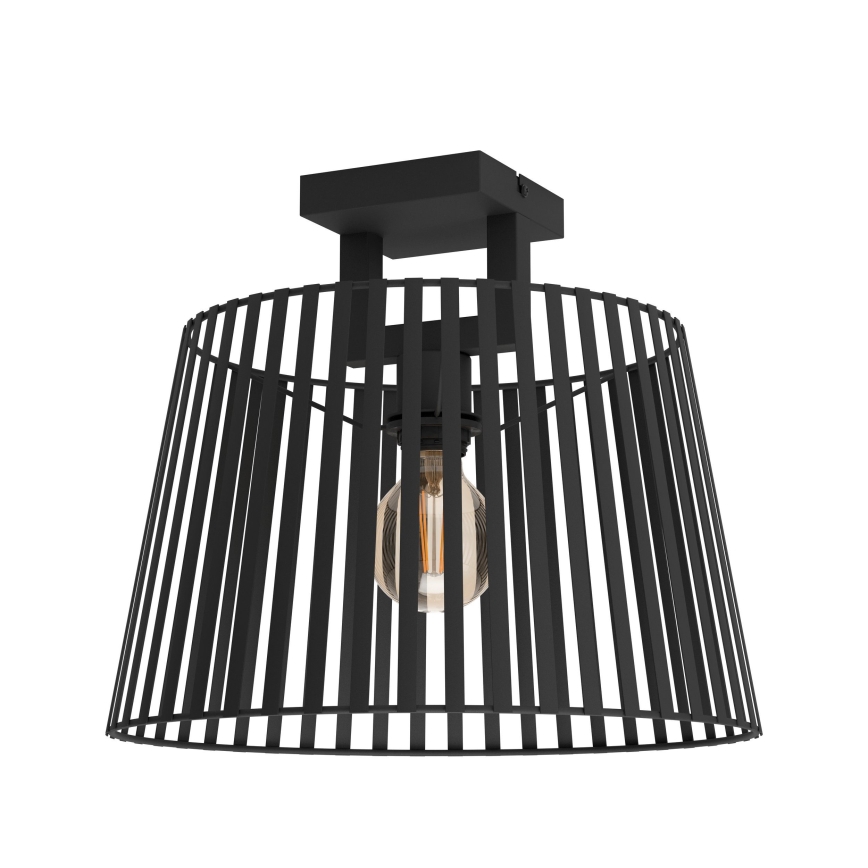 Eglo - Griestu lampa 1xE27/40W/230V melna