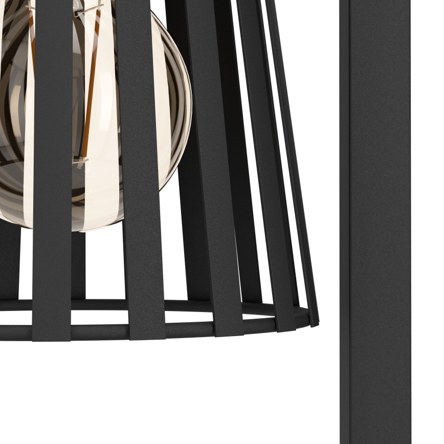 Eglo - Galda lampa 1xE27/40W/230V melna