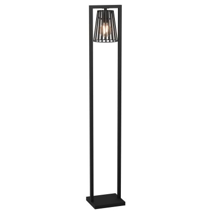 Eglo - Grīdas stāvlampa 1xE27/40W/230V melna