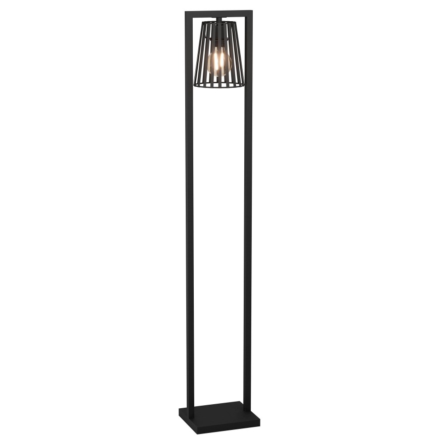 Eglo - Grīdas stāvlampa 1xE27/40W/230V melna