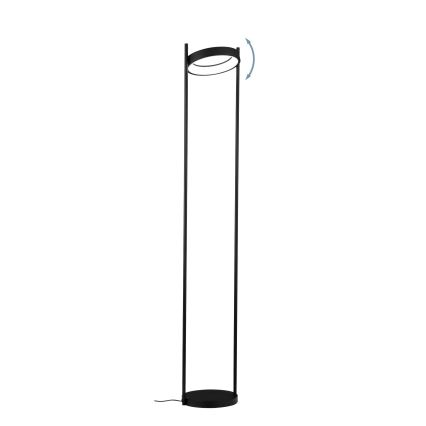 Eglo - LED Aptumšojama grīdas stāvlampa LED/20W/230V 3000K melna