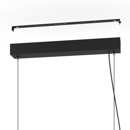 Eglo - LED Aptumšojama lustra ar auklu LED/44W/230V 3000K melna/zelta