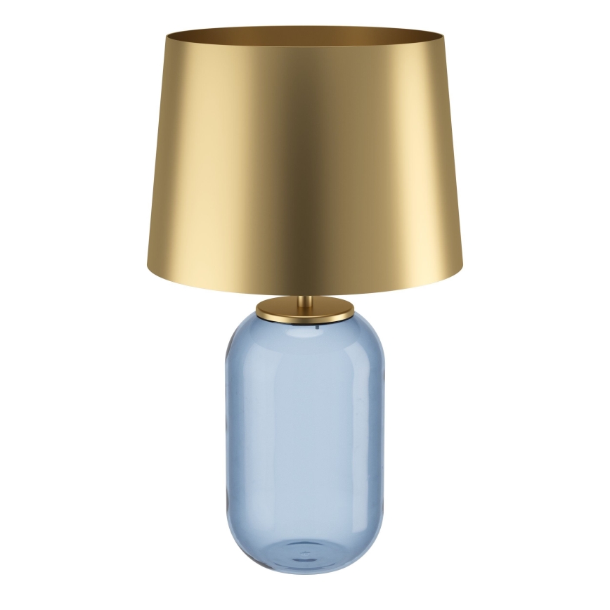 Eglo - Galda lampa 1xE27/40W/230V zelta/zila