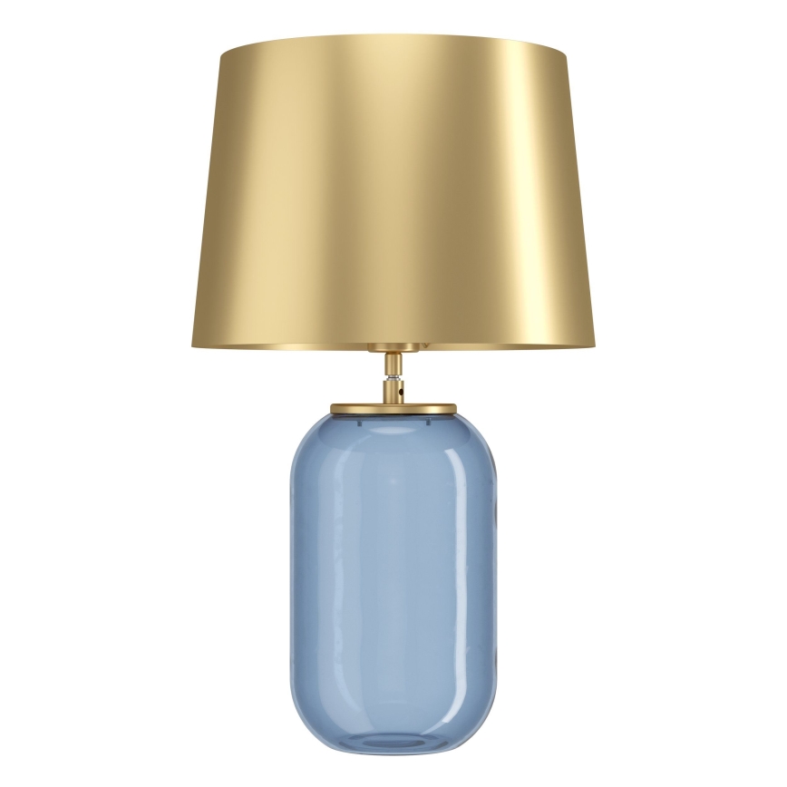 Eglo - Galda lampa 1xE27/40W/230V zelta/zila