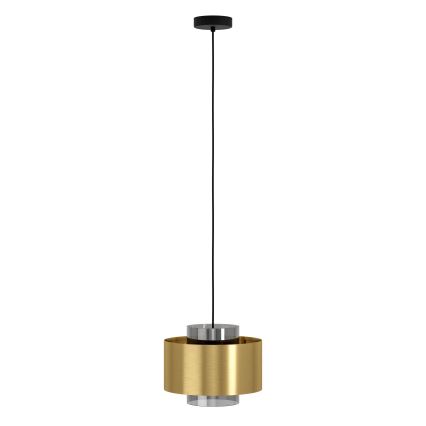 Eglo - Lustra ar auklu 1xE27/40W/230V zelta