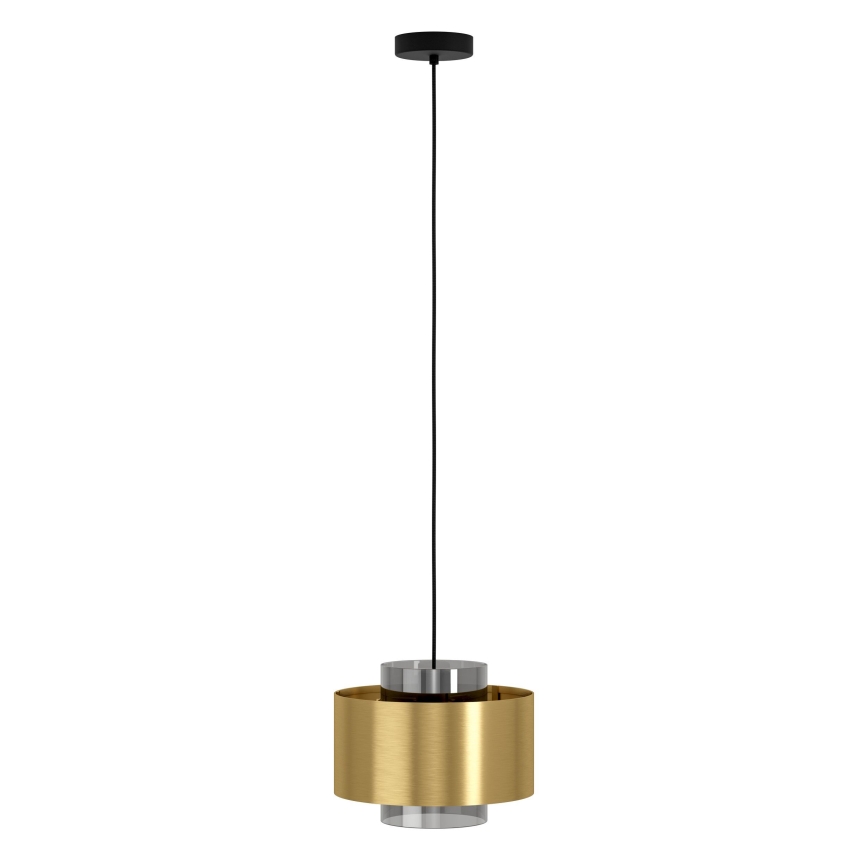Eglo - Lustra ar auklu 1xE27/40W/230V zelta