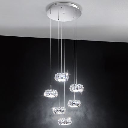 Eglo 39008 - LED Piekarama lampa CORLIANO 6xLED/5W/230V