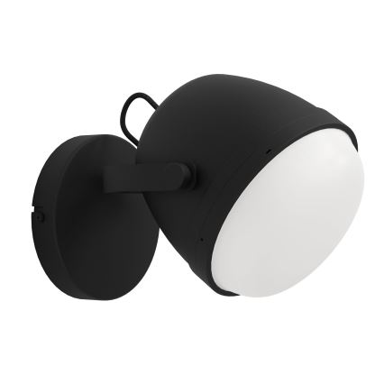 Eglo - Sienas lampa 1xE27/28W/230V melna