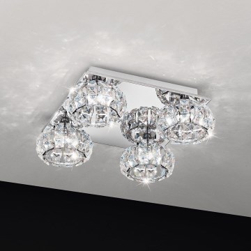 Eglo 39009 - LED Griestu lampa CORLIANO 4xLED/5W/230V