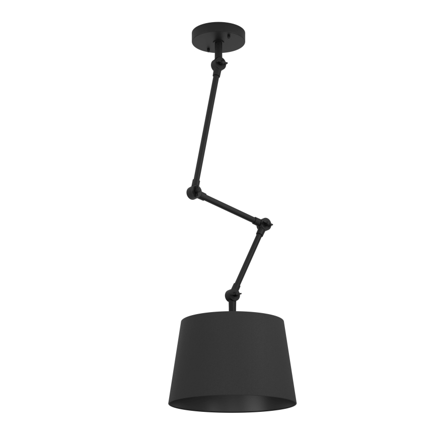 Eglo - Lustra ar stieni 1xE27/40W/230V melna