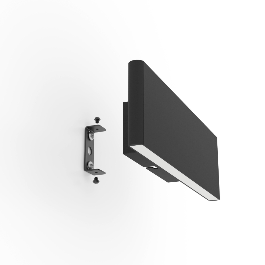 Eglo - LED Sienas lampa 2xLED/5,4W/230V 3000K melna