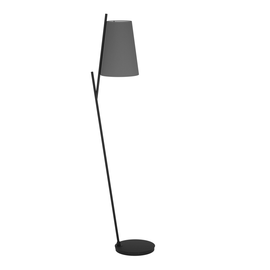 Eglo - Grīdas stāvlampa 1xE27/40W/230V pelēka