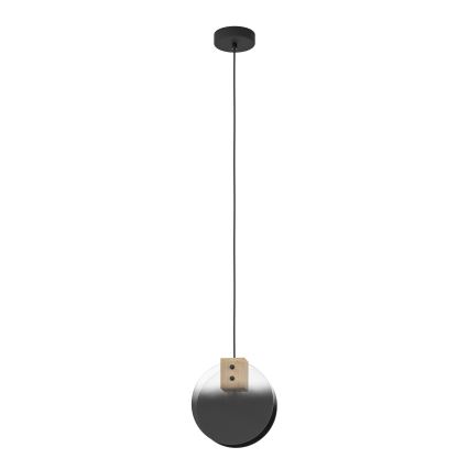 Eglo - Lustra ar auklu 1xE27/40W/230V dūmakains