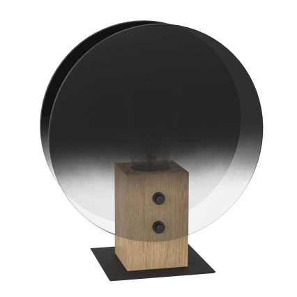 Eglo - Lustra ar auklu 1xE27/40W/230V dūmakains